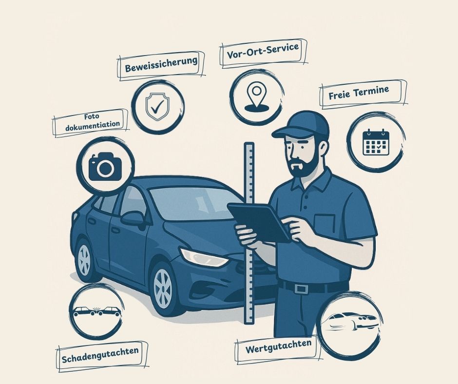 Unfallgutachten — professionelle Schadensbewertung
